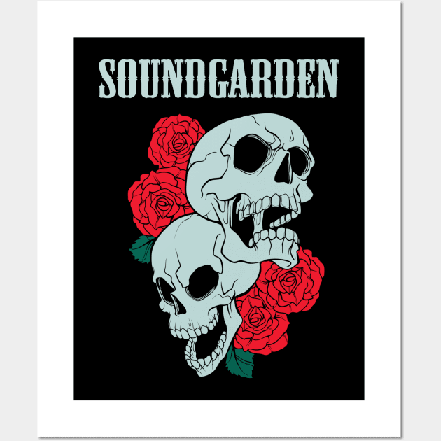 SOUND GARDEN BAND Wall Art by dannyook